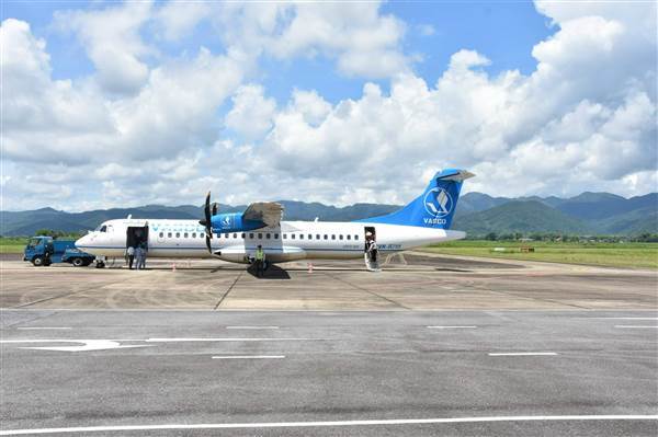 Vietnam Airlines triển khai dịch vụ làm thủ tục trực tuyến tại sân bay Điện Biên